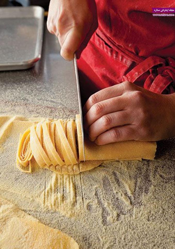 طرز تهیه خمیر لازانیا و پاستای خانگی طرز تهیه خمیر لازانیا و پاستای خانگی